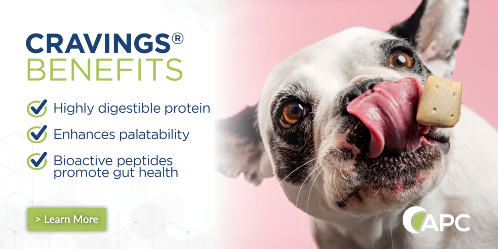 Cravings hydrolyzed protein pet food